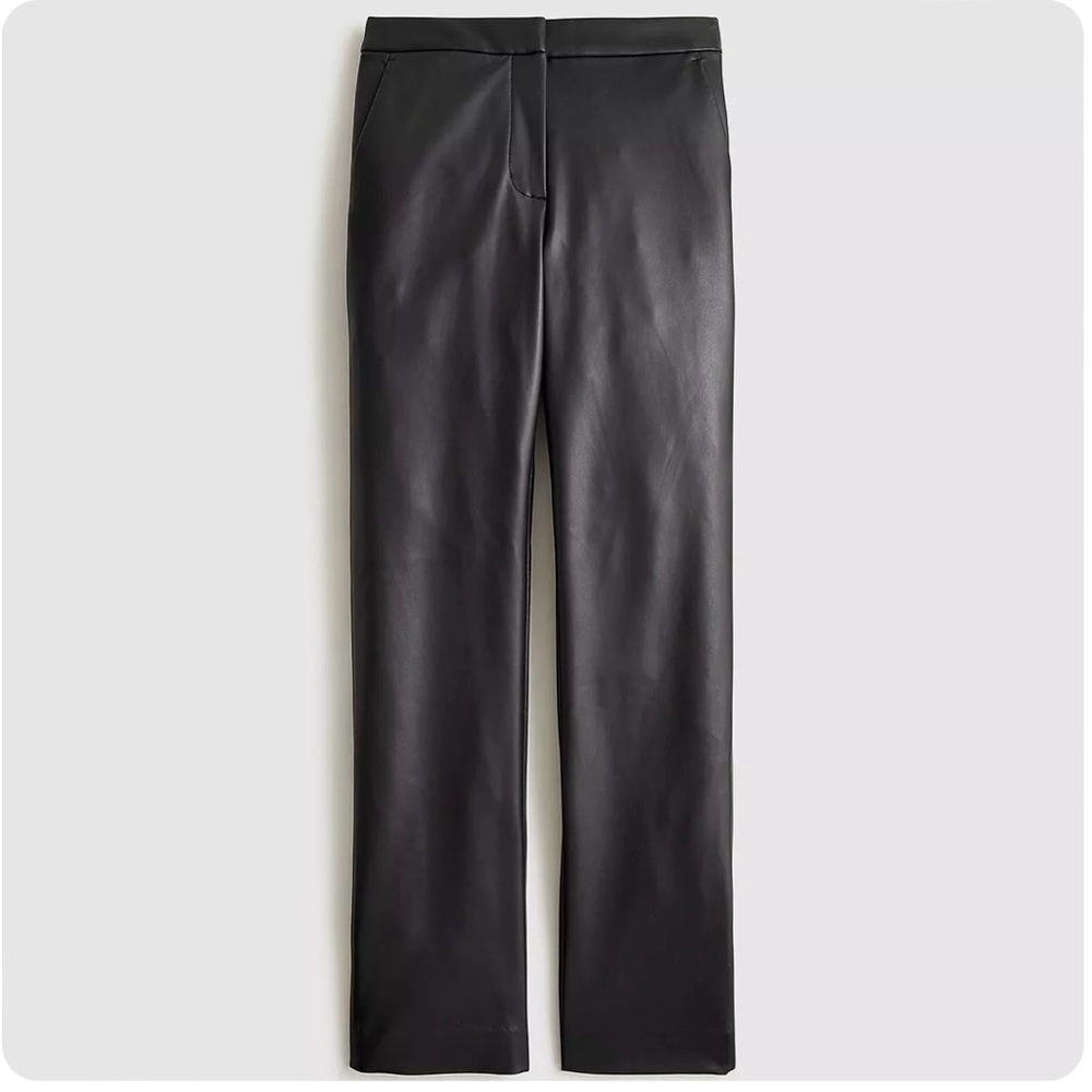 J. Crew Kate Leather Pant, 12